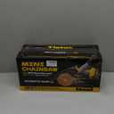 TIETOC MINI CORDLESS CHAINSAW 6 INCH HANDHELD CHAIN SAW - - Scratch & Dent