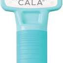 CALA Silky Glide Pro Callus Remover Foot File (Aqua), Stainless Steel Micro-File with Wide Surface for Wet or Dry Skin, Soft Grip Handle for Comfort & Control, Reusable Travel Tool
