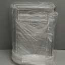 Jumbo Vertical Acrylic Display Case - Extra Tall 19.6" Cabinet for Oversized Figures, Magnetic Door & Stackable Dustproof Showcase for Statues, Plush Art Dolls (Extra Large 14.5"x11.5"x19.6")