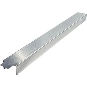 Sunrise Kitchen Supply Stainless Steel Heavy Duty 20 Gauge Deep Fryer Joining Strip/Connector (21 5/8"L x 2"W x 1 1/4"H)