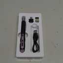 Plima Ergonomic Pen Mouse 2.0 - Dual Mode Bluetooth & 2.4G Wireless Optical Stylus Natural Pen-Tip Press-to-Click Design Pocket-Sized for Laptop, iWindows 7/8/10/11, Android, Linux, Mac OS(Purple)