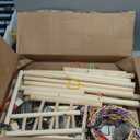 Bird Playground, Parrots Playstand for Small to Medium Birds, Perch Stand with 3 Ladders Playgym with Rope Perch, Swings Feeder Cups Bird Cage Accessories for Conure Cockatiel Lovebirds