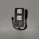 YSOLX 200W Car Power Inverter 12V to 110V for Vehicles, Car Plug Adapter Outlet with 4 USB Fast Charger, Car Charger Cigarette Lighter Adapter for Phone, Laptop on Road Trip (white)