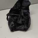 SPRING SEAON Heel Protectors for Pressure Sores, Walkable Heel Boots with Hot/Cold Pack Pocket, Silver Fox Plush Ankle Pillow for Heel Pain Relief, Adjustable Foot & Ankle Straps (1 Piece, Black)