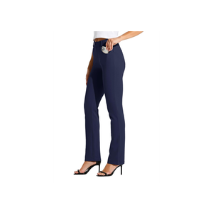 Willit Women's Yoga Dress Pants Straight Leg Work Slacks Stretchy Office Casual Pants 4 Pockets Belt Loops 31'', M