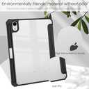 Tablet Cover for Apple iPad mini 6th Generation(2021 Release),Ultra Slim Folio Stand Lightweight Auto Sleep/Wake Up Leather Case for iPad mini Gen 6 A2567 A2568 A2569 8.3" (Black)