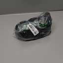 REORIA Womens Trendy Sexy Mock Turtle Neck Long Sleeve Sheer Mesh Ruched Going Out Bodysuits Tops (Medium, Black)