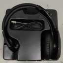 Trucker Bluetooth Headset, V5.2 Wireless Headset with Upgraded Microphone AI Noise Canceling, On Ear Bluetooth Headphone with Mute for Driver Office Call Center (Black)