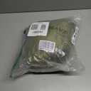 GLORY SEASON Velvet Tablecloth Luxurious Solid Rectangle Table Cloth,Oblong Retro Farmhouse Ruffle Tablecloths Washable Table Cover for Party Wedding Baby Shower Kitchen Dinning Tabletop Decoration (102" x 60" (Rectangular), Olive Green)