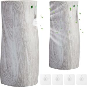 Maxcheck 2 Pcs Automatic Air Freshener Spray Dispenser 3 x 7.5 Inch Air Freshener Automatic Spray for Indoor Airport Bathroom Hotel Office, No Batteries
