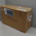 Stainless Steel Litter Box | XXL Deepened 8" Design Enclosed Box with Lid for Big Cats | High Sided, Anti-Urine Leakage | Non-Stick Bottom & Includes Litter Mat & Metal Scoop (Silver Gray)