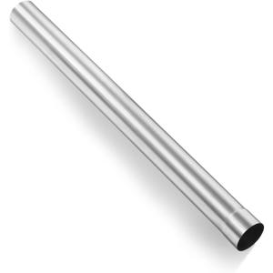 2.5 Inch Exhaust Pipe, 2.5'' Stainless Steel Straight DIY Custom Mandrel Exhaust Pipe, 40 Inch Length, 2.5'' OD Mandrel Straight Pipe