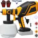 Paint Sprayer for Dewalt 20V MAX Battery,Paint Sprayer for Furniture,1200ML Capacity,Adjustable Spray Modesfor Home Renovation and Car Painting(Battery Not Included)