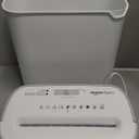 Amazon Basics Cross Cut Paper and Credit Card Shredder for Security - 8-Sheet, Heavy Duty, White