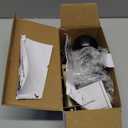 BESTTEN Keyed Entry Door Knob, Entrance Door Lock, Standard Ball, All Metal, Matte Black