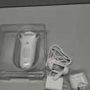 Braun Epilator Silk-pil 7, Hair Removal Device, Women Shaver & Trimmer, Wet and Dry, Wide Head, Includes Shaver Head and Trimmer Comb, SE7-041, Silver