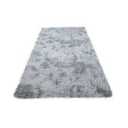 Soft Fluffy Bedroom Rugs, Shaggy Grey Area Rugs for Bedroom, 
20*48 Inch