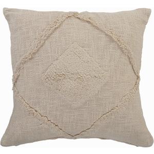 LR Home Raquel Pillow, 20" x 20", Birch