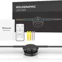 3D Hologram Fan 42CM,3D Holographic Fan with WiFi,244 Highlight LEDs and 2200 cd/m Brightness,3D Hologram Led Fan Projector for Store Display,Events,Exhibition (16.5Inch)