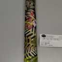 RoomMates RMK11450WP Black and Green Tropical Flowers Peel and Stick Wallpaper (5" x 16")