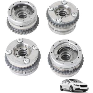 4pcs Camshaft Adjuster Timing Gear 2760501347 2760501447 2760501547 2760501647 Compatible with E350 C350 R350 ML350 SLK350 V6 3.5L 2012 After-Market Parts