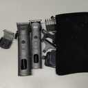 Ufree Beard Trimmer for Men Professional with Hair Clippers, Barber Clippers and Trimmers Set, Electric Razor Shavers for Men, Cordless Mens Grooming Kit for Nose, Ear, Face, Hair, Gifts (Gray)