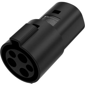 AutoBot J1772 to Tesla Adapter, 80A SAE J1772 Charger to NACS Converter for Tesla Model 3/Y/X/S, 250V Fast Charging, IP54 Waterproof, Compact & Durable EV Charging Adapter for Level 1/Level 2 Stations