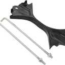 MOTOKU Battery Hold Down Clamp Bracket with Stainless Steel J Bolt Kit for Mazda 3 2014-2018 6 2014-2021 CX-3 2016-2021 CX-5 2013-2025 CX-9 2016-2023