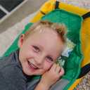 Wildkin Modern Kids Nap Mat Soft Cotton Blend with Pillow & Elastic Straps for School & Travel - Dinomite Dinosaurs