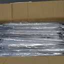 Reginary 30 Pieces Wedding Umbrellas Bulk Auto Open Stick Umbrellas with White European J Hook Handle Windproof Large Canopy Umbrella for Outdoor Wedding Bride Groom Photography Golf