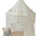 3 Sprouts Kids Play Tent - Sustainable Recycled Fabric  Fun Spacious Childs Playhouse for Indoor Games for Boys & Girls - Durable Fort Pop Up House for Toddlers & Children Age 3-10 - Blueberry Taupe