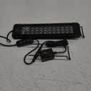 Pawfly 11W Aquarium LED Light for 12 to 18 Inch Fish Tanks Extendable Fish Tank Light with Full Spectrum Brilliant White Blue Red Lights with Daytime & Night Modes and Adjustable Brightness (Basic)