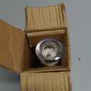 VITVITI Glass Mouthwash Dispenser for Bathroom, 8.8OZ Mouth Wash Container Bottle with Lid Cup, Small Clear Refillable Mouthwash Dispenser Decanter for Countertop (White 1P)