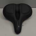 Oversized Bike Seat for Peloton Bike & Bike+, Comfort Seat Cushion Compatible with Peloton, Road or Exercise Bikes, Bicycle Wide Saddle Replacement for Men & Women, Accessories for Peloton (Black)