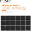 CAP Puzzle Exercise Mats | 3/4 Thick EVA Interlocking Foam Tiles for Home Gym Flooring | Multiple Options