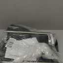 Mavivegue 18-33 Expandable Shoe Rack for Closet, 3-Tier Shoe Organizer, Adjustable Shoe Rack for Front Door Entrance, Entryway (Black)