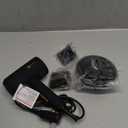 slopehill Professional Ionic Hair Dryer, Powerful 1800W Fast Drying Low Noise Blow Dryer with 2 Concentrator Nozzle 1 Diffuser Attachments for Home Salon Travel (Black)