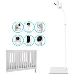 GUCHO Baby Monitor Mount Floor Stand Holder Compatible with Hello Baby,Infant Optics DXR-8 Pro,Nanit Pro,UKSUP,Vtech,OKAIDI Baby Monitor, Adjustable Universal Baby Monitor Mount (Large)