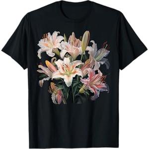 Lily Bouquet On Lily T-Shirt, XL