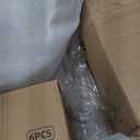 9 Pcs Large Glass Punch Bowl Set, Reusable Clear Party Bowl with Ladle, Food Tong and 6 Glasses for Drinks Salads Snacks Wedding Christmas Holiday Birthday BBQ Baby Shower Party Supplies