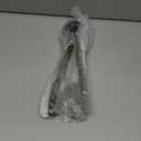 KINGSTONE Large Hostess Serving Utensils Set, 18/10 Stainless Steel Heavy Duty 10-inch Serving Utensils, Slotted Spoons, Forks, Tongs, Cake Pie Server for Buffet, Wedding, Party (Silver)