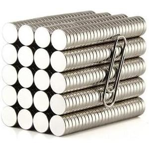 80pcs 8x2mm Industry Science Office Magnet DIY Art Building Scientific Magnetic Disc Craft Decorative Fridge Magnets