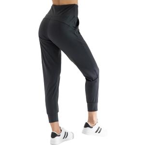 AJISAI Women's High Waisted Joggers with Pockets Yoga Pants for Running Lounge (Dark Grey)