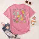 Teacher Shirt for Women in My Teacher Era T-Shirt Funny Teaching Life Tee Back to School Appreciation Gift Tops (Pink, S)