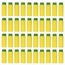 OIMIO Half Length Darts Refill Pack, 200pcs Short Soft Darts Bullet Compatible with Dart Zone, Nerf, Worker, Zhenweiqi, 14+ (Green Yellow)