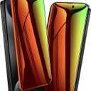 Fotbor for iPhone 15 Pro Max / 15 Plus Privacy Screen Protector, 2 Pack Colorful Gradient Anti-Spy Anti-Blue Light 7H Hardness Film [Not Glass] [Easy Installation Frame], Sensitive Touch Anti-Scratch (Multi-Coloured)