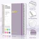 2 x 2026 Planner, Weekly and Monthly Calendar Planning Agenda, Jan 2026 - Dec 2026, Academic Planner Book, Desk Accessories and Office Supplies for women & men - A5 (6.3'' x 8.5'')