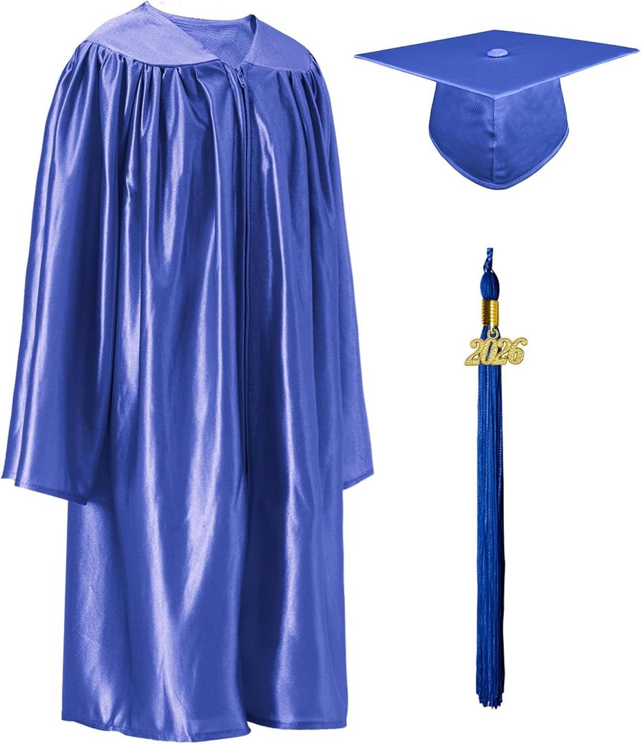 GraduatePro Kindergarten Graduation Cap and Gown Class of 2026 for Preschool Kids Ceremony, 36