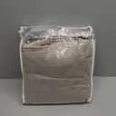 Flame Retardant Hospital Room Divider Grommet Cubicle Divider Privacy Medical Curtain for Hospital, Clinic, Lab (1 Panel, 15x8FT, Grey)