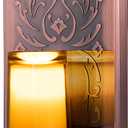 GE LED CandleLite Night Light, Plug-in, Dusk to Dawn Sensor, Flameless Candle, Sunset Light, Home Decor, LED Lights for Bedroom, Bathroom, Kitchen, Oil-Rubbed Bronze, 11258